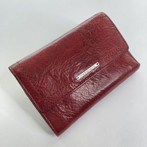 Fossil Red Leather Wallet